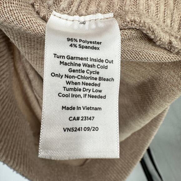 HAVEN WELL WITHIN Cream Drawstring Cozy Pants // S - Picture 7 of 7